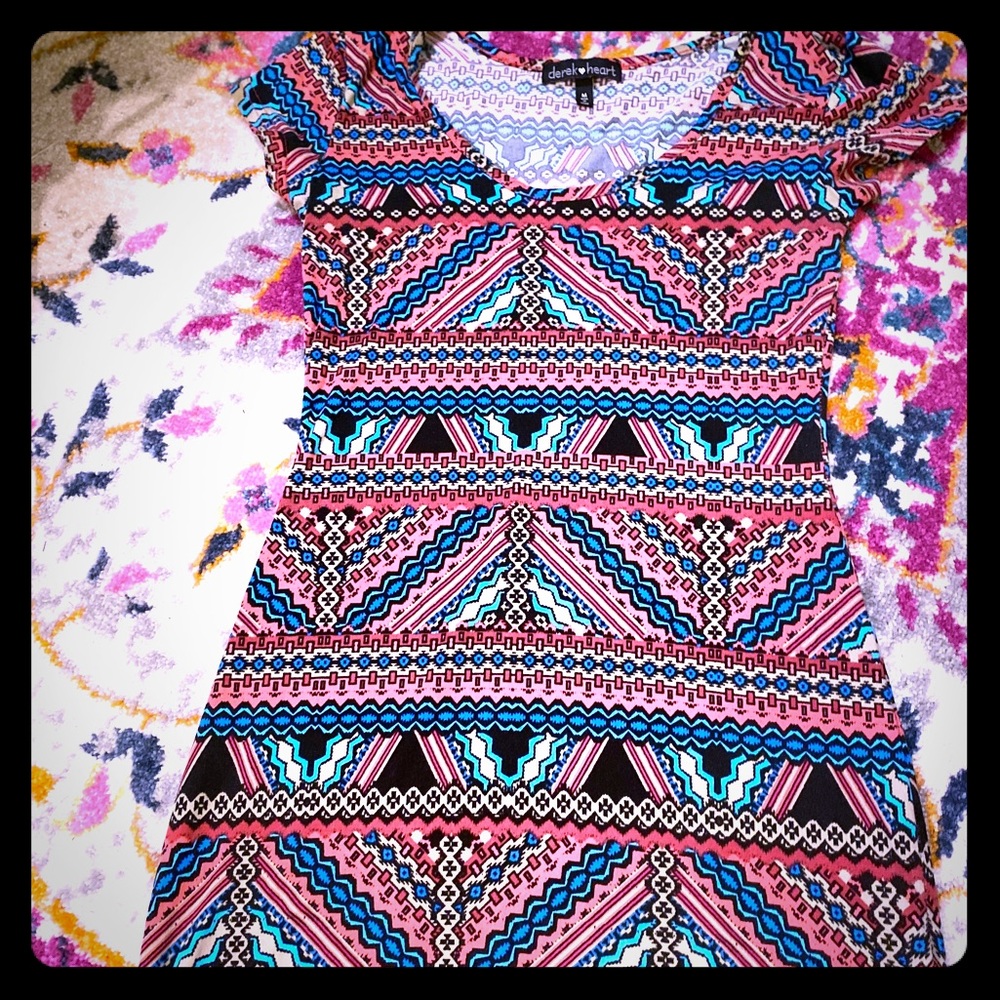 Dress comfy maxi above knee